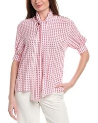 Akris - Silk Printed Top - Lyst
