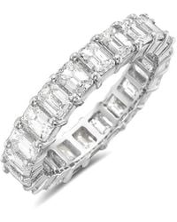 Forever Creations USA Inc. - Forever Creations 14k Rose Gold 3.80 Ct. Tw. Diamond Stackable Eternity Ring - Lyst