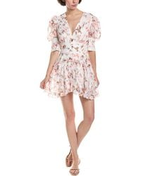 Marion - Puff Sleeve Mini Dress - Lyst