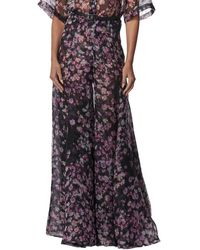Carolina Herrera - Silk Palazzo Pant - Lyst