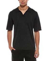 N.Peal Cashmere - Relaxed Cashmere & Silk-Blend Polo Shirt - Lyst