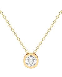Lab Grown Diamonds - 14k 0.50 Ct. Tw. Lab-grown Diamond Necklace - Lyst