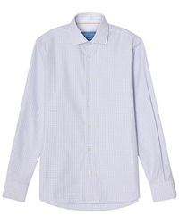 Robert Talbott - Reynolds Mini Tattersall Shirt - Lyst