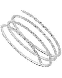 Forever Creations USA Inc. - Forever Creations 18k 3.94 Ct. Tw. Diamond Flexible Wrap Bracelet - Lyst