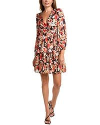 Julia Jordan - Printed Mini Dress - Lyst