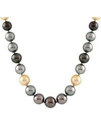 Splendid - 14k 10-13mm South Sea & Tahitian Pearl Necklace - Lyst