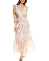 Ash - Pari Cutout Maxi Dress - Lyst