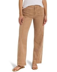 NIC+ZOE - 31In Cotton Sateen Wide Leg Pant - Lyst
