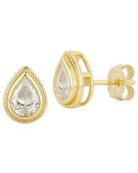 Glaze Jewelry - 14K Plated Cz Earrings - Lyst