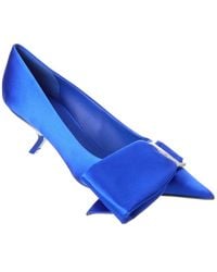Ferragamo - Erica Satin Pump - Lyst