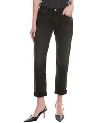 Rag & Bone - Dre Low-Rise Cornelia Slim Boyfriend Jean - Lyst