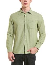 Gas - Linen-Blend Shirt - Lyst