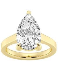 Lab Grown Diamonds - 14K 7.00 Ct. Tw. Lab-Grown Diamond Solitaire Engagement Ring - Lyst