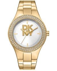 DKNY - Parsons Glitz Watch - Lyst