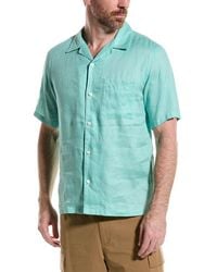 Theory - Noll Linen Shirt - Lyst