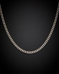 Italian Gold - 14k 2.2mm Miami Cuban Link Necklace - Lyst