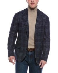 Brunello Cucinelli - Wool, Silk & Linen-blend Blazer - Lyst