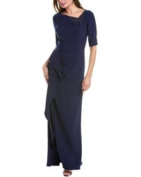 Teri Jon - Bead Embellished Gown - Lyst