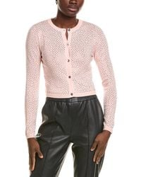 Alice + Olivia - Carson Embellished Cardigan - Lyst