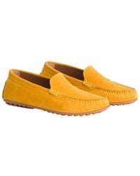 Aquatalia - Karla Weatherproof Suede Moccasin - Lyst
