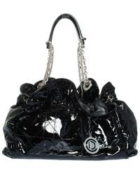 Dior - Patent Leather Cannage Le Trente Shoulder Bag (Authentic Pre-Loved) - Lyst