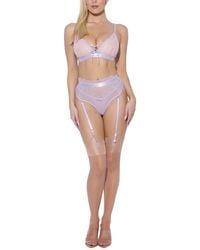 House of Desire - 2pc Vivienne Bralette & Thong Set - Lyst
