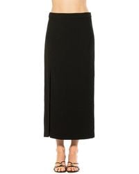 Alexia Admor - Onyx Midi Skirt - Lyst