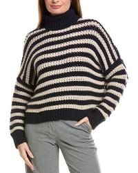 Brunello Cucinelli - Wool, Cashmere & Silk-Blend Sweater - Lyst