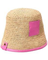 Jacquemus - Le Bob Soli Raffia Bucket Hat - Lyst
