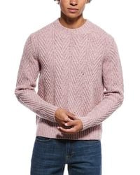 Todd Synder X Champion - Donegal Cable Knit Wool & Alpaca-Blend Crewneck Sweater - Lyst
