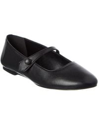 M by Bruno Magli - Sofia Leather Flat - Lyst