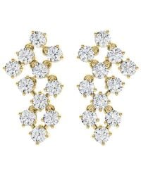 Sabrina Designs Lab Grown Diamonds - 14K 2.24 Ct. Tw. Lab-Grown Diamond Chandelier Earring - Lyst