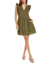 Nation Ltd - Tegan Ruffled Mini Dress - Lyst