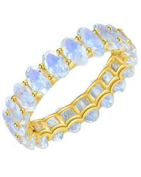 Kai Fine Jewelry - 14K 4.00 Ct. Tw. Moonstone Eternity Ring - Lyst