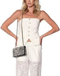 Walter Baker - Bianca Linen-Blend Top - Lyst