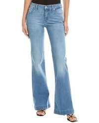 7 For All Mankind - Dojo Ideal Slim Evolution Flare Leg Trouser Jean - Lyst