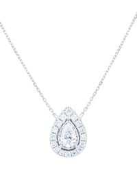 Diana M. Jewels - Fine Jewelry 14k 0.30 Ct. Tw. Diamond Pendant Necklace - Lyst