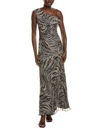 Issue New York - Silk Shell Print Gown - Lyst