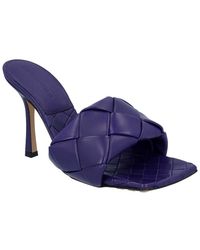 Bottega Veneta - Lambskin Leather Lido Mule (Authentic Pre-Loved) - Lyst