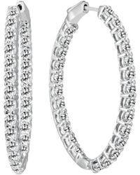 Diamond Select Cuts - 14K 3.00 Ct. Tw. Diamond Earrings - Lyst