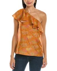 Rebecca Taylor - Isabelle Silk Top - Lyst
