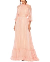 Mac Duggal - Chiffon Ruffled Gown - Lyst