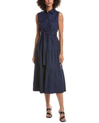 10 Crosby Derek Lam - Florence Sleeveless Shirtdress - Lyst