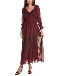 Taylor - Long Sleeve Midi Dress - Lyst
