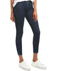 AG Jeans The Prima Indigo Pursuit Cigarette Crop - Blue