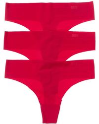 DKNY - 3Pk Litewear Cut Anywhere Thong - Lyst