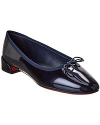 Christian Louboutin - Sweetie Jane Leather Ballerina Flat - Lyst