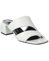 Sergio Rossi - Spongy 45 Leather Sandal - Lyst