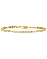 Lab Grown Diamonds - 14K 3.28 Ct. Tw. Lab-Grown Diamond Tennis Bracelet - Lyst