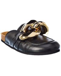 JW Anderson - Chain Leather Mule - Lyst